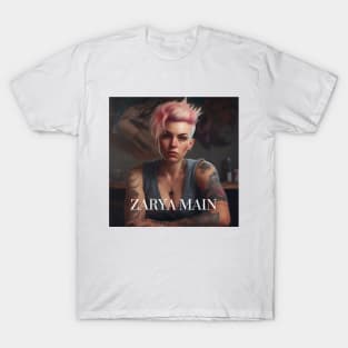 Zarya Overwatch Main T-Shirt T-Shirt